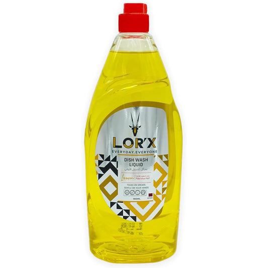 Lorx Liquid Dish Washing Lemon - 900 ML