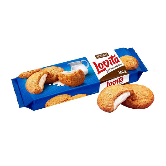Lovita Soft Cream Cookies  Milk Biscuits With Milk Filling 127g