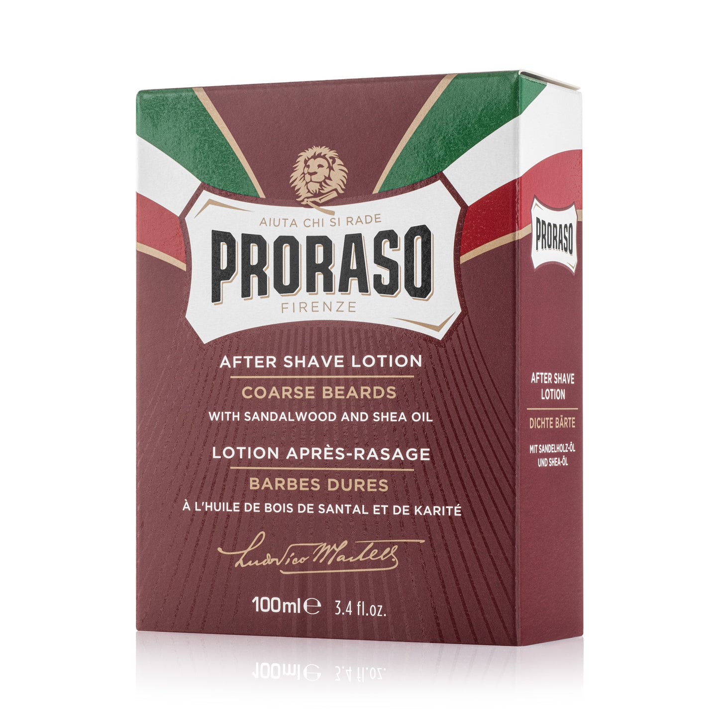 Proraso After Shave Lotion Coarse Beards with Sandalwood and Shea Oil