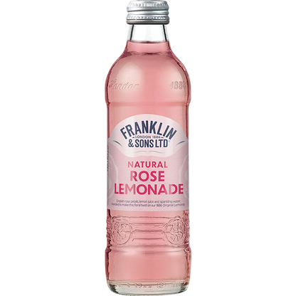 Franklin & Sons Natural Rose Lemonade - 200 ml x 24 pcs
