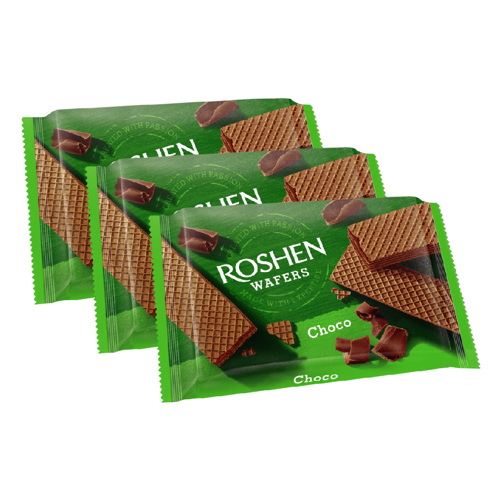 Roshen Choco Wafers 3 X 72g