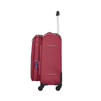 Safari Star Red Set of 3 Trolley Bags with 360° Wheels