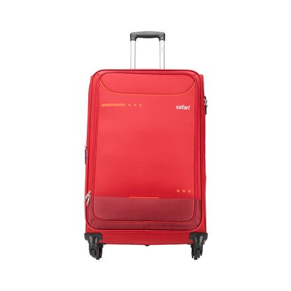 حقائب سفاري ألتيما الحمراء بعجلات 360 درجة