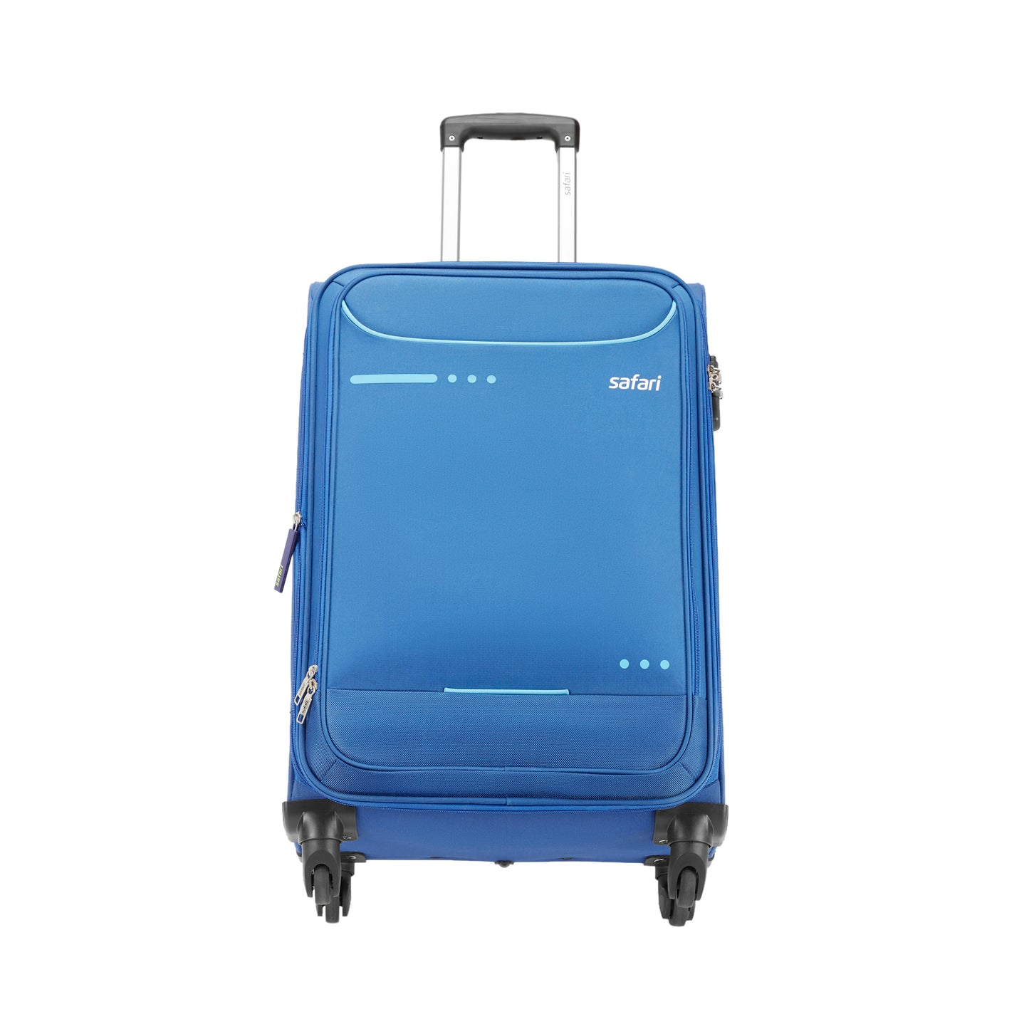 Safari Ultima Blue Trolley Bags with 360° Wheels