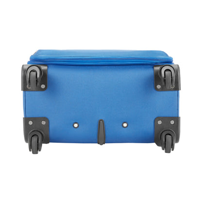 حقائب سفاري ألتيما زرقاء بعجلات بعجلات 360 درجة