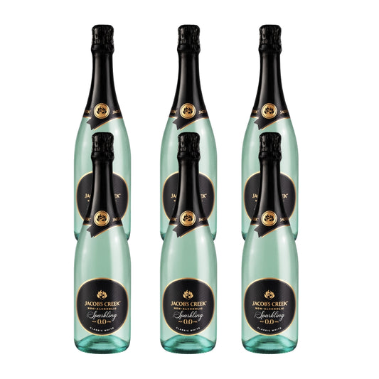 Jacob's Creek Non-Alcoholic Sparkling Classic White - 750 ML x 6 Pcs