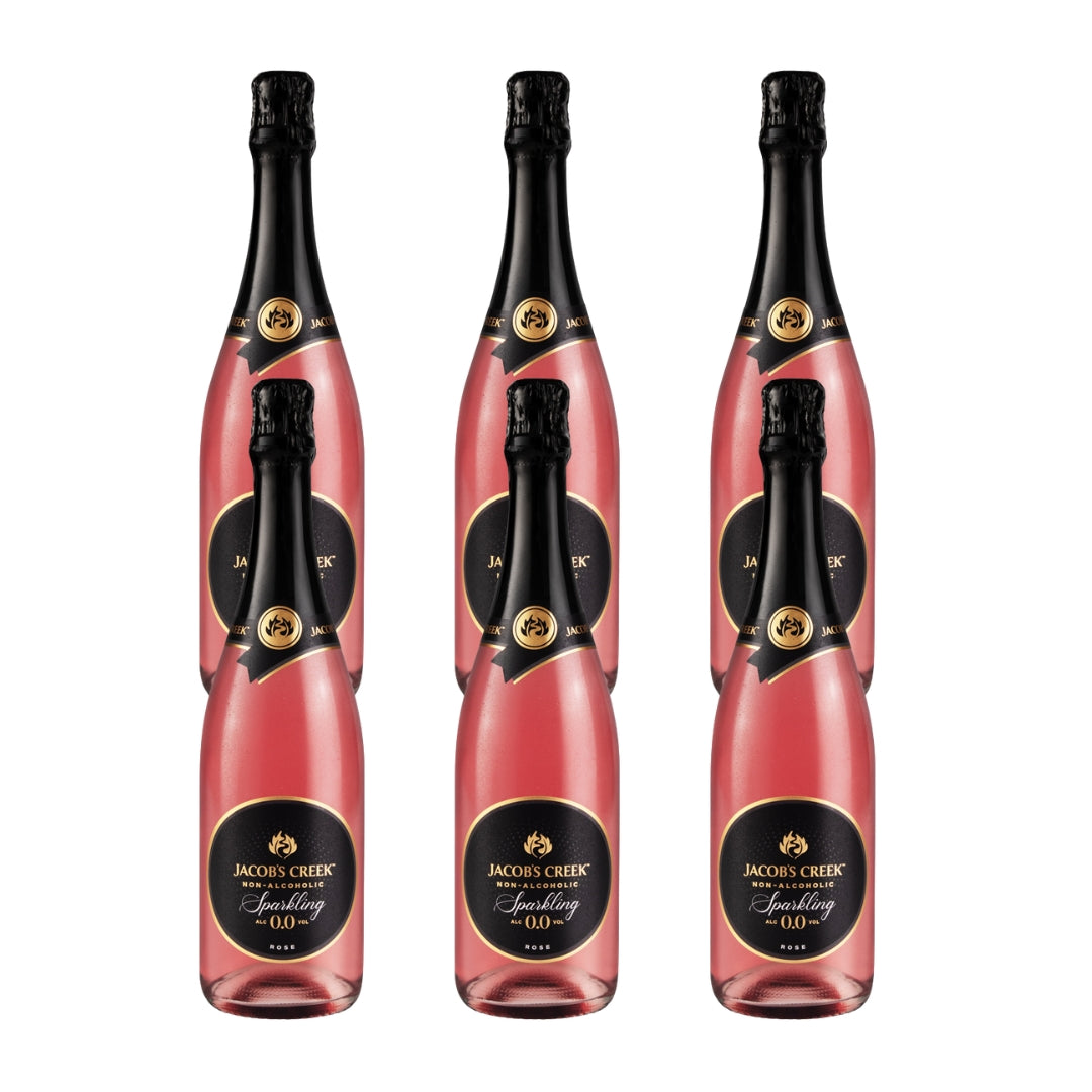 Jacob's Creek Non-Alcoholic Sparkling Rosé - 750 ML x 6 Pcs
