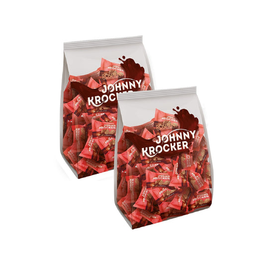 Johnny Krocker Wafer With Chocolate Flavoured Filling 1Kg x 2 Pcs
