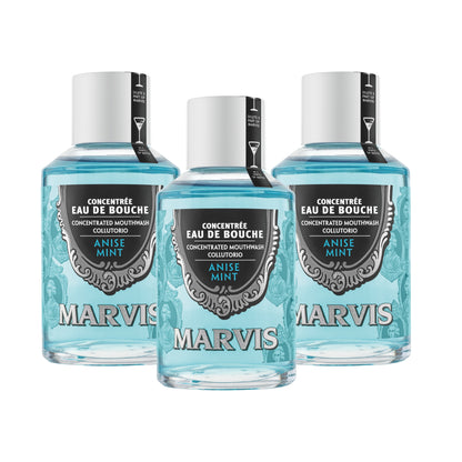 Marvis Mouthwash Anise Mint 120 ML x 3 Pcs