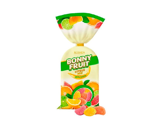 Roshen Jelly Candies Bonny Fruit Citrus Mix 200G