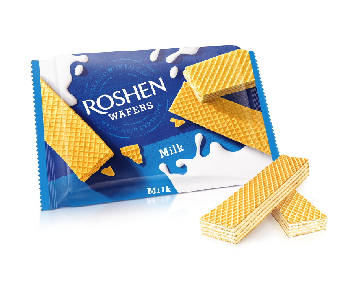 Roshen Wafers Milk Wafers 72G