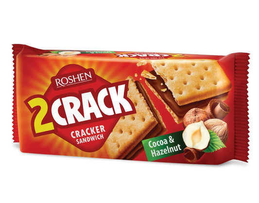 Crackers 2 Cracks With Cocoa Hazelnut Filling