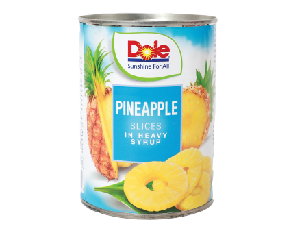 Dole Pineapple Slices In Heavy Syrup 567 g