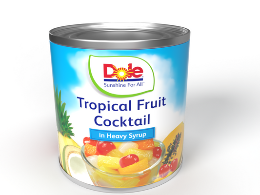 Dole Tropical Fruit Cocktail In Heavy Syrup 439 g