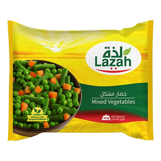 Lazah Frozen Mixed Vegetables 400 G