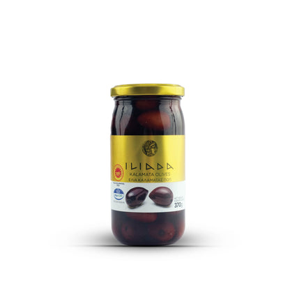 Iliada Kalamata Black Olives 370 G x 3 Pcs