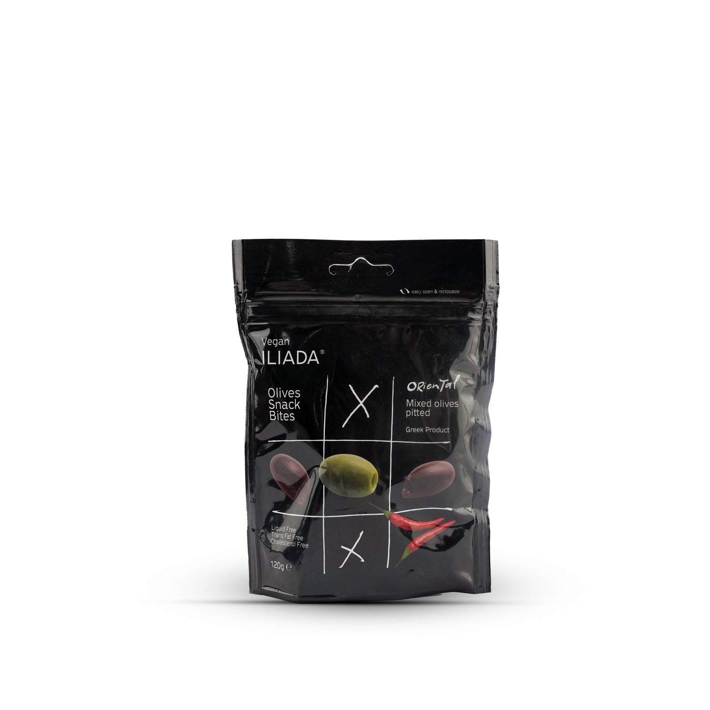 Iliada Mixed Olives Pitted Picanto 120G