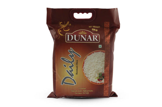 Dunar Daily Basmati Rice 5Kg